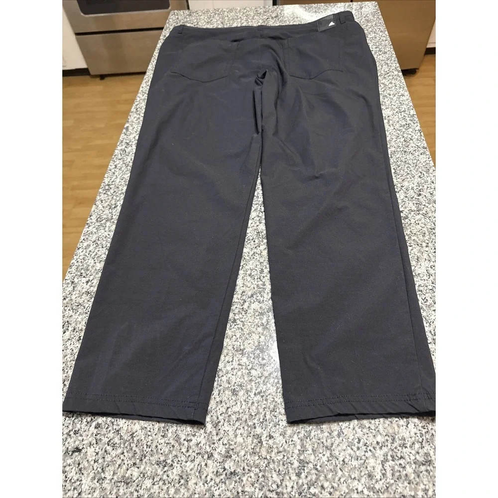 Adidas Prime‎ Green Golf 38X30 Navy 5 Pocket Tapered Fit Pants